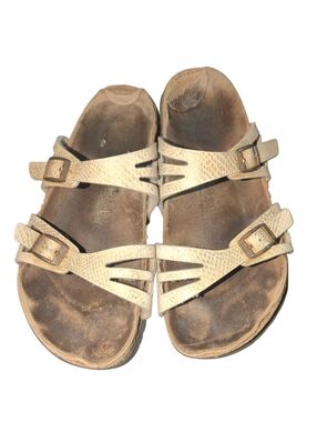 Birkenstock Sandals Women’s Size 7.5 AU 7.5 UK 5 EU 38 Cork Footbed Buckle